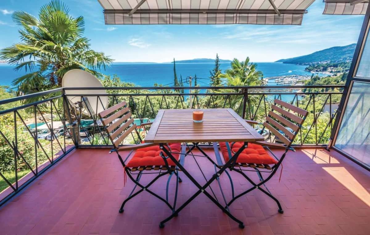 Apartmán Breathtaking Sea View App For 2+1, Bbq ...... Opatija Exteriér fotografie