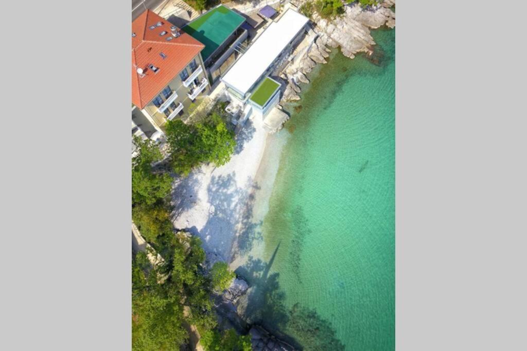 Apartmán Breathtaking Sea View App For 2+1, Bbq ...... Opatija Exteriér fotografie